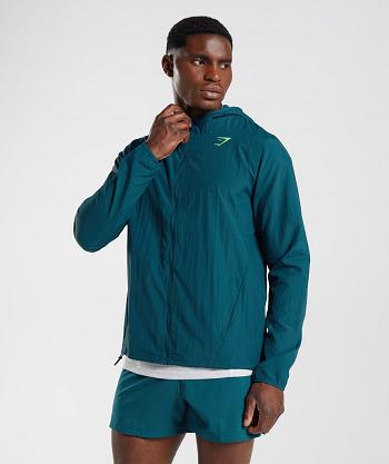 Gymshark Sport Windbreaker Muške Accessories Tirkizne | HR 2762OKI